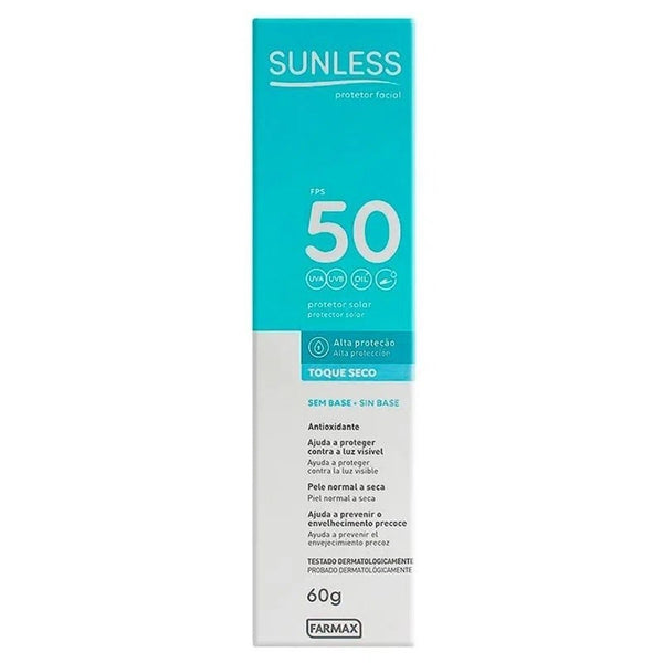 Sunless Protetor Facial FPS 50 60g